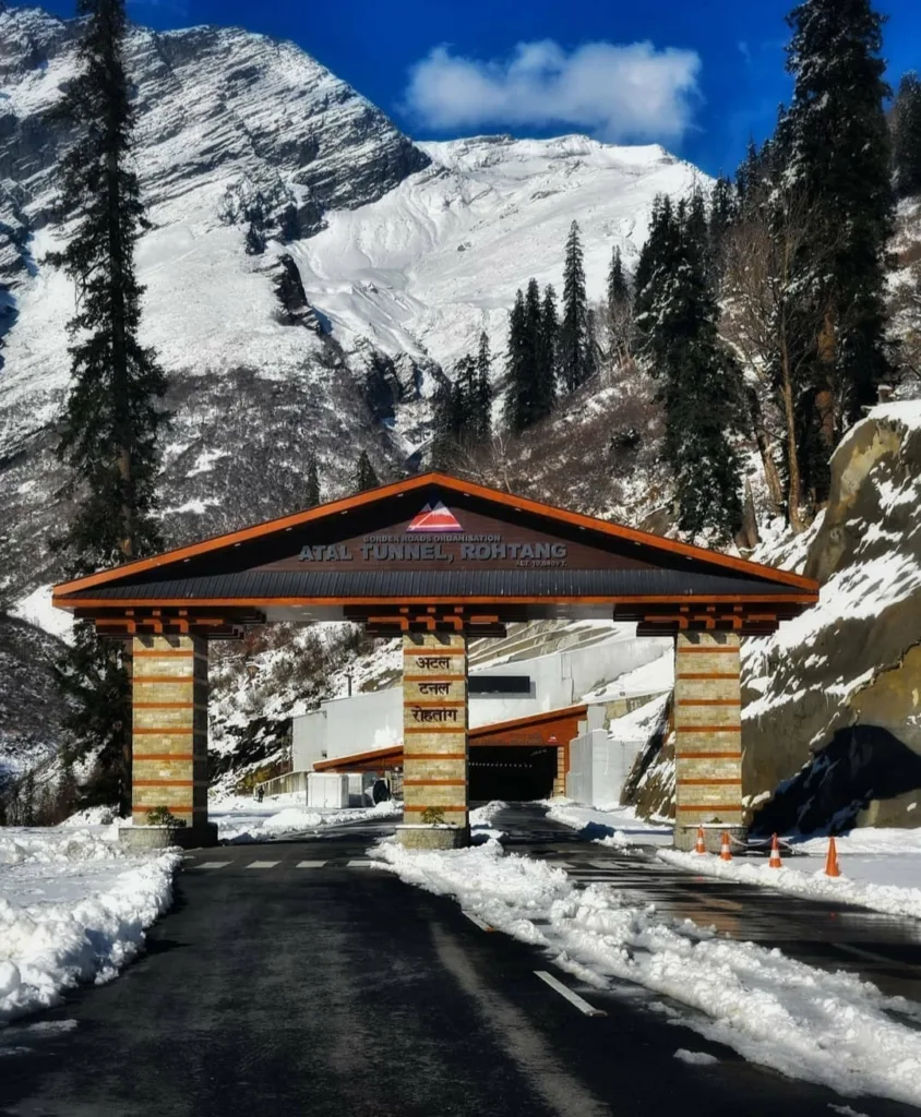 places to visit in manali, atal tunnel rohtang manali