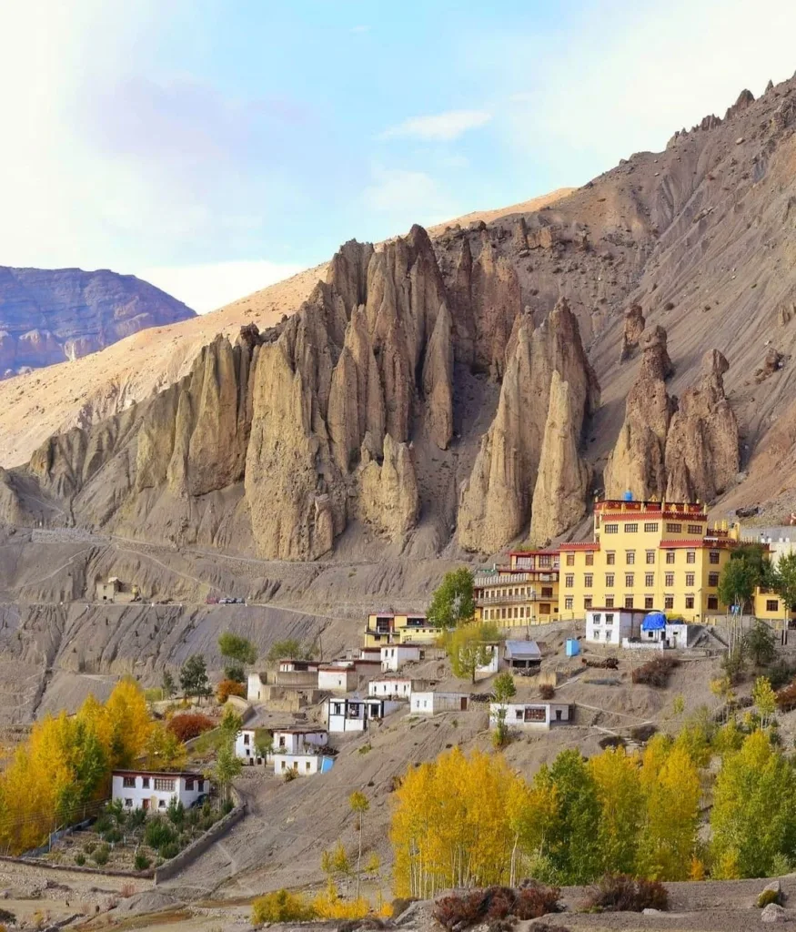 Dhankar village Spiti